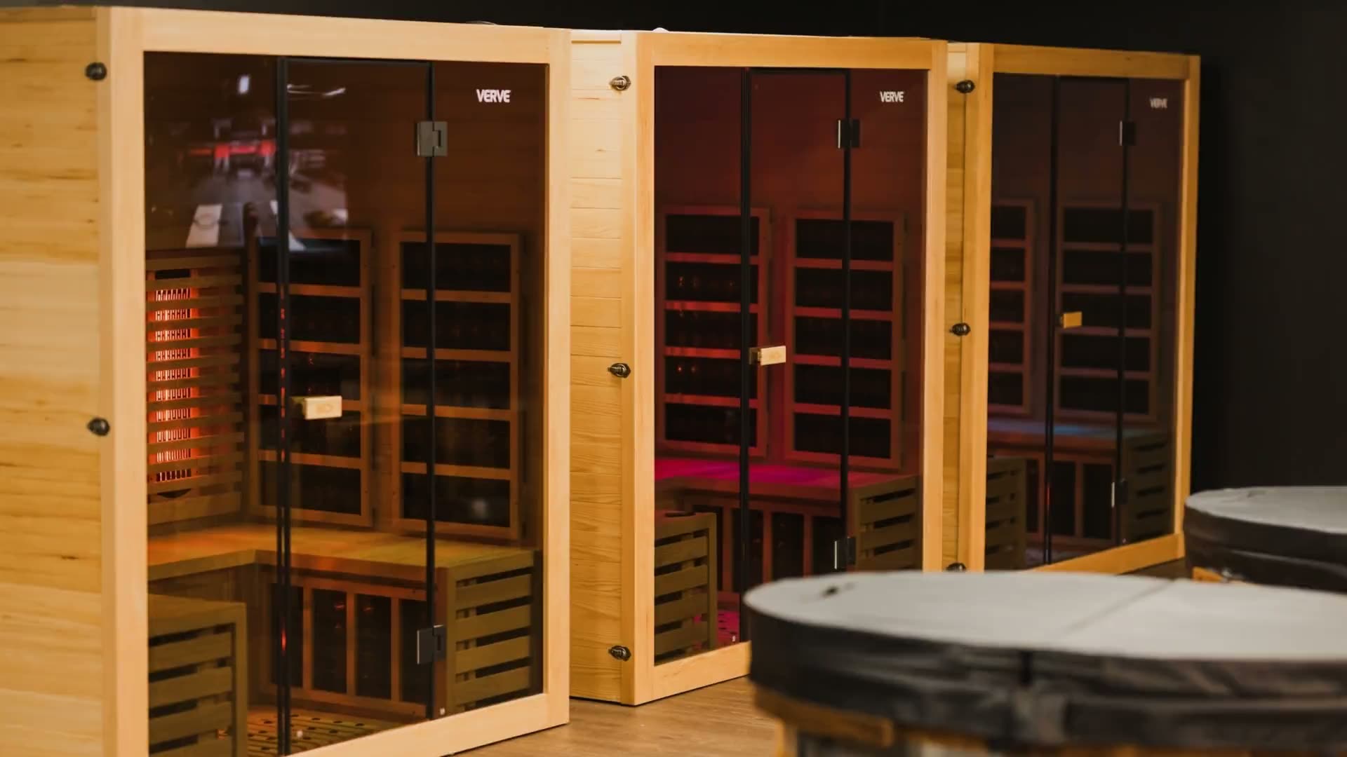 Infrared saunas